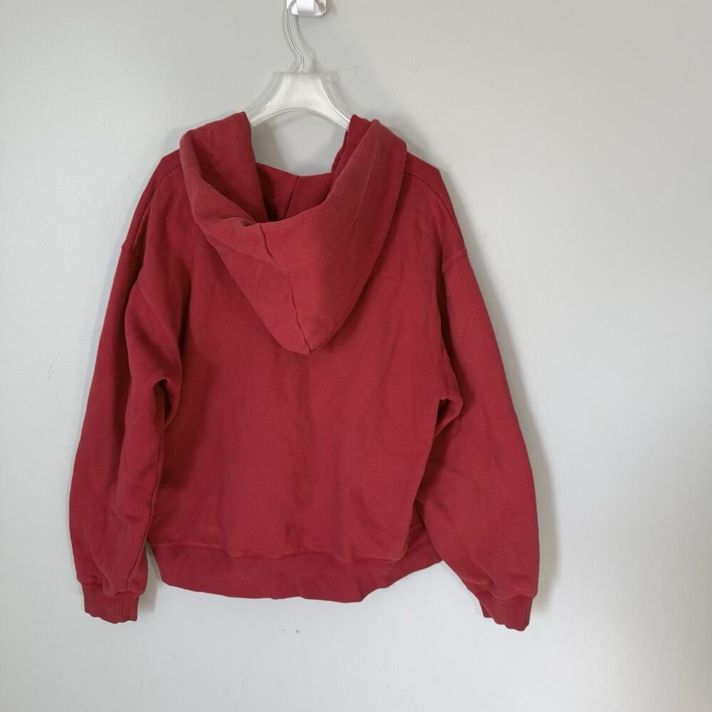Vintage Disney Eeyore Jacket Size Medium Hooded Red Embroidered READD - Picture 6 of 6